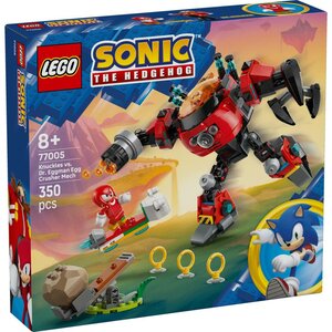 Lego Sonic the Hedgehog 77005 Knuckles vs. Dr. Eggman Egg Crusher Mecha