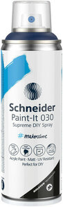 Schneider S-ML03050020 Supreme DIY Spray Paint-it 030 Nacht Blauw 200ml Schneider S-ML03050020 Supreme DIY Spray Paint-it 030 Nacht Blauw 200ml