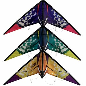 Rhombus Fox Stuntvlieger 115x45 cm Assorti Rhombus Fox Stuntvlieger 115x45 cm Assorti