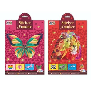 Basic Craft Sticker op Nummer Basic Craft Sticker op Nummer