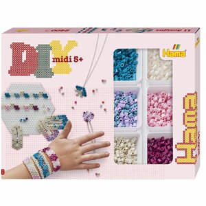 Hama Strijkkralen DIY Midi Sierraden Maken 2400 Stuks Hama Strijkkralen DIY Midi Sierraden Maken 2400 Stuks