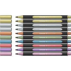 Schneider S-ML02011503 Metallic Liner Paint-it 020 1-2mm 10 stuks Schneider S-ML02011503 Metallic Liner Paint-it 020 1-2mm 10 stuks