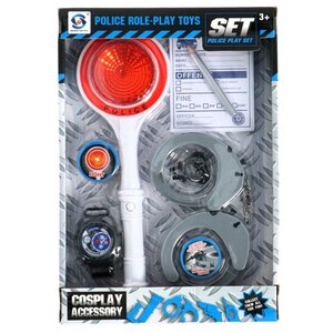 Politie Speelset + Licht Politie Speelset + Licht