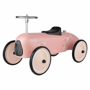 Little Dutch Retro Loopauto 75x40x40 cm Roze Little Dutch Retro Loopauto 75x40x40 cm Roze