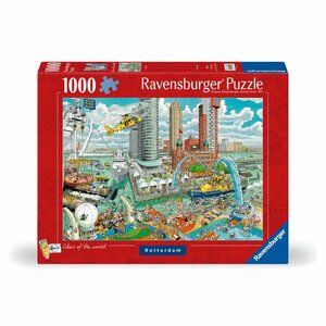 Ravensburger Puzzel Fleroux Rotterdam 1000 Stukjes Ravensburger Puzzel Fleroux Rotterdam 1000 Stukjes