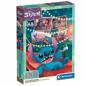 Clementoni Puzzel Disney Stitch 1000 Stukjes Clementoni Puzzel Disney Stitch 1000 Stukjes