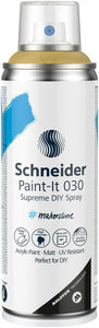 Schneider S-ML03050066 Supreme DIY Spray Paint-it 030 Goud 200ml Schneider S-ML03050066 Supreme DIY Spray Paint-it 030 Goud 200ml