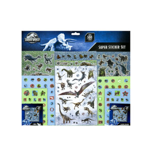 Jurassic World Super Sticker Set Jurassic World Super Sticker Set