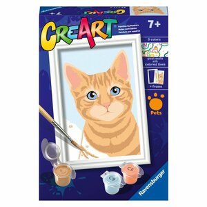 Ravensburger CreArt Schilderen op Nummer Rode Kater Ravensburger CreArt Schilderen op Nummer Rode Kater