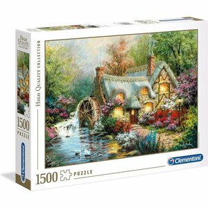 Clementoni High Quality Collection Puzzel Country Retreat 1500 Stukjes Clementoni High Quality Collection Puzzel Country Retreat 1500 Stukjes