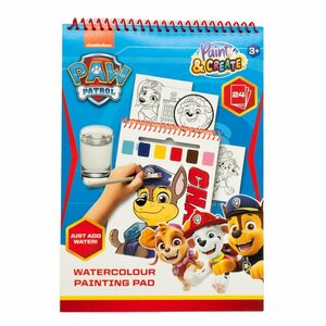 Paw Patrol Waterverf Kleurboek Paw Patrol Waterverf Kleurboek