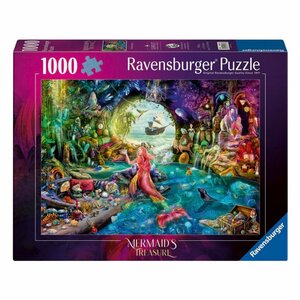 Ravensburger Puzzel Mermaids Treasure 1000 Stukjes