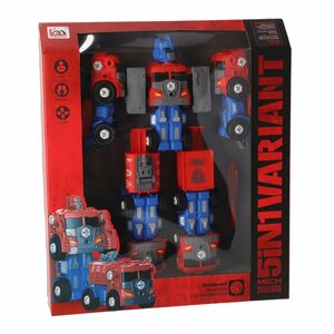 Robot Transformeerbaar Rood/blauw