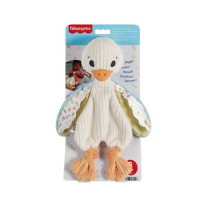 Fisher Price Knuffeldoekje Gans met Rammel
