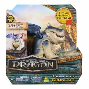 Dreamworks How To Train Your Dragon Mini Interactieve Dragon Gronkle + Geluid