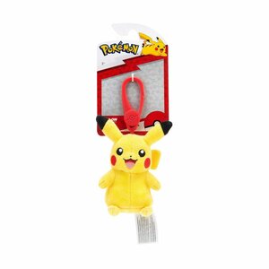 Pokémon Knuffel 8 cm met Clip Assorti