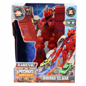 Teamsterz Dino Robot Auto Lanceerder +Licht en Geluid