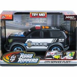Road Rippers City Politie SUV + Hond + Licht en Geluid