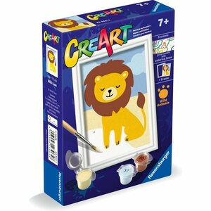 Ravensburger CreArt Schilderen op Nummer Wilde Leeuw