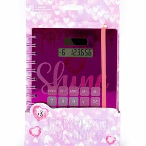 Dream Big Notitieboekje met Calculator Roze