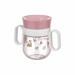 Mepal Little Dutch Fairy Garden Oefenbeker Roze/Wit