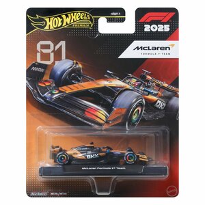 Hot Wheels Premium F1 Racecar Mclaren Oscar Piastri