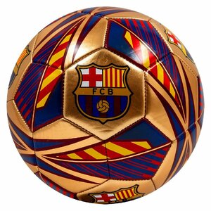 Voetbal FC Barcelona Pitch Maat 5 Goud