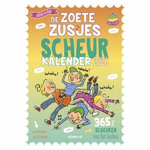 De Zoete Zusjes Moppenscheurkalender