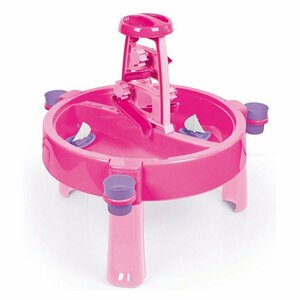 Dolu 2-in-1 Watertafel & Zandtafel met Accessoires Roze 98x98x77cm