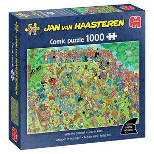 Jumbo Puzzel Jan van Haasteren Grijp Je Kaas! 1000 Stukjes + Poster