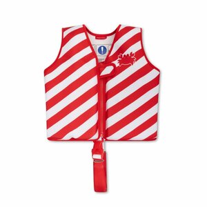 Swim Essentials Zwemvest Stripes 3-6 Jaar Rood/Wit