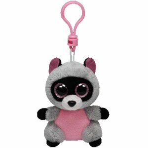 TY Beanie Boo Clip Knuffel Wasbeer Rocco 7 cm