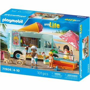 Playmobil 71904 My Life IJscowagen met Surfshop