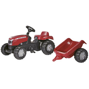 Rolly Toys 012305 RollyKid Massey Ferguson Tractor + Aanhanger