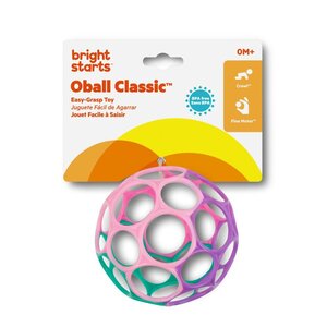 Oball Original Klassiek Easy Grip Roze/Paars/Groen