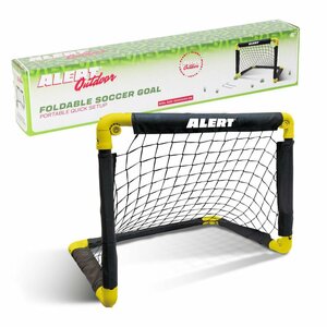 Alert Opvouwbaar Doel 50x44x44 cm Zwart/Geel