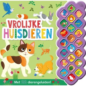 Geluidenboek Vrolijke Huisdieren