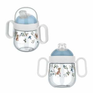 Mepal Little Dutch Forest Friends Antilekbeker Blauw/Wit