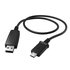 Hama Oplaad-/gegevenskabel Micro-USB 0,6 M Zwart_