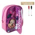 Disney Minnie Mouse Rugzak met Schrijfgedeelte + 2 Markers 25x31x10 cm Roze_