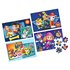 Paw Patrol Shoe Box 4 Houten Puzzels 12-16-20-24 Stukjes_