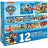 Paw Patrol 12in1 Puzzelset 25/48/100 Stukjes_