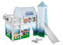 Halfhoogslaper Paw Patrol met tent, toren en glijbaan_