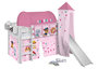 Halfhoogslaper Paw Patrol Roze met tent, toren en glijbaan_