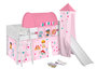 Halfhoogslaper IDA Paw Patrol Roze met tent, toren en glijbaan_