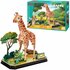 Cubic Fun 3D Puzzel Giraffe 43 Stukjes_
