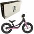 Rebel Kidz Loopfiets Zwart/Roze_