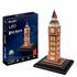 Cubic Fun 3D Puzzel Big Ben + LED Verlichting 28 Stukjes_