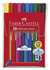 Faber Castell FC-155310 10 Viltstiften GRIP Doos met 10 Etuis_