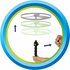 Toi-toys Flying Discs Air 12 Cm Groen/rood 3-delig_